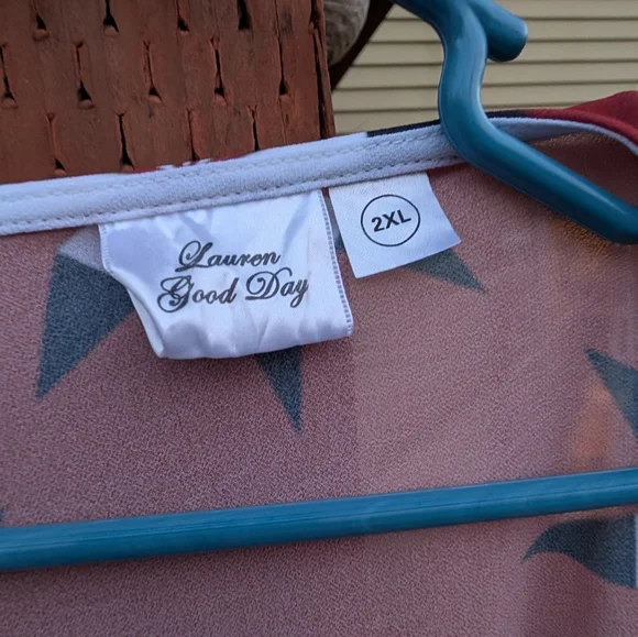 LAUREN GOOD DAY Warbonnet Full Length Duster 2xl - Picture 3 of 3